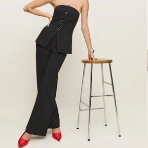 Reformation Pears Knit Two Piece Black - Size M (brand new with tags)